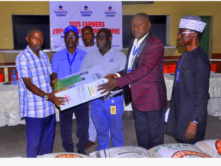 Dangote Cement empowers 50 farmers for agro-business