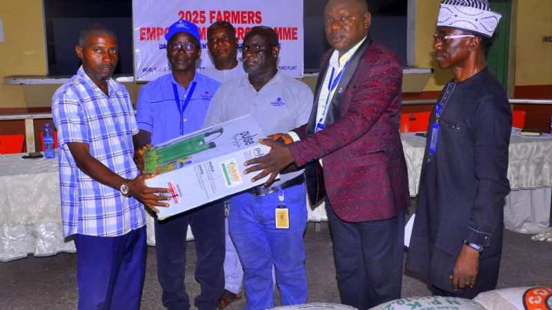 Dangote Cement empowers 50 farmers for agro-business