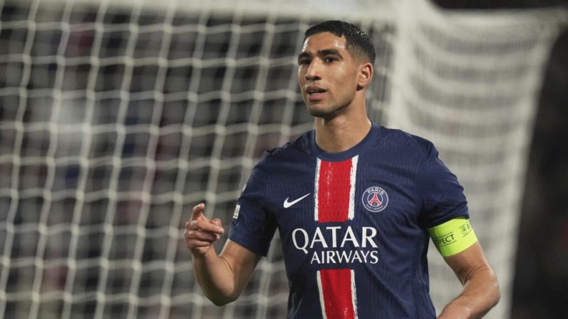 French Prosecutors call for PSG’s Achraf Hakimi to face Rape Trial