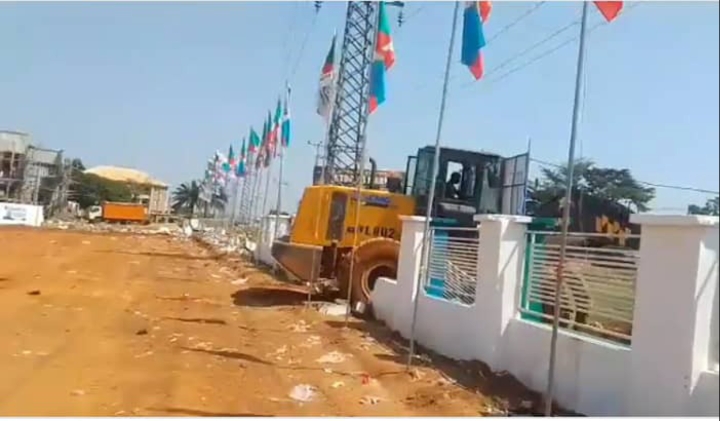 TINUBU 2027: Alia Orders Demolition of Tinubu Campaign Office in Benue